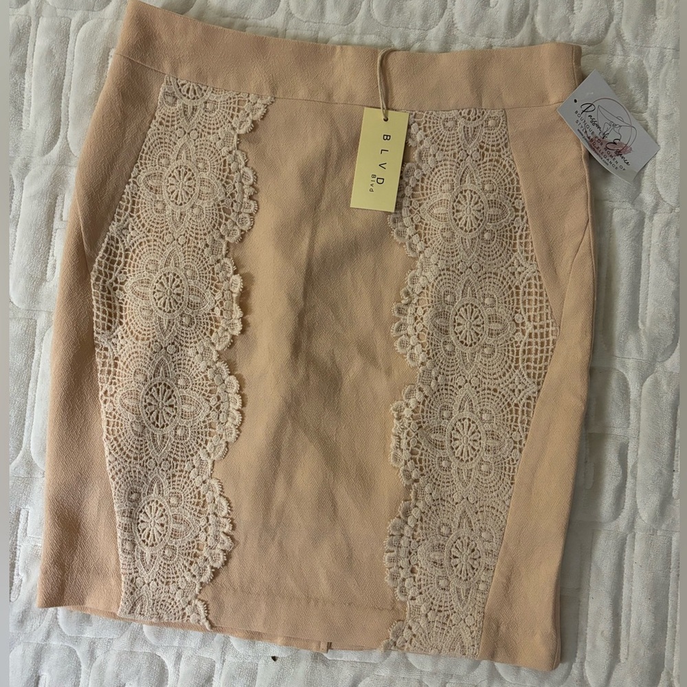 Gorgeous Boutique Skirt with Beautiful Lace Detail Women’s Size Large
